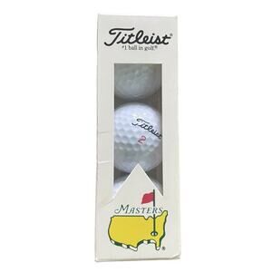 NEW Titleist Masters Augusta National DT 2-Piece Vintage Golf Balls 3 Pack USA